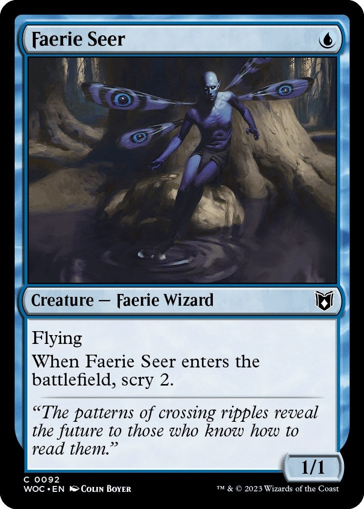 Image for Faerie Seer (92) [Wilds of Eldraine] - Magic: The Gathering