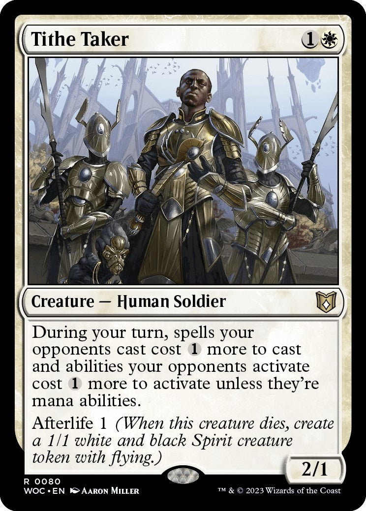 Image for Tithe Taker (80) [Wilds of Eldraine] - Magic: The Gathering