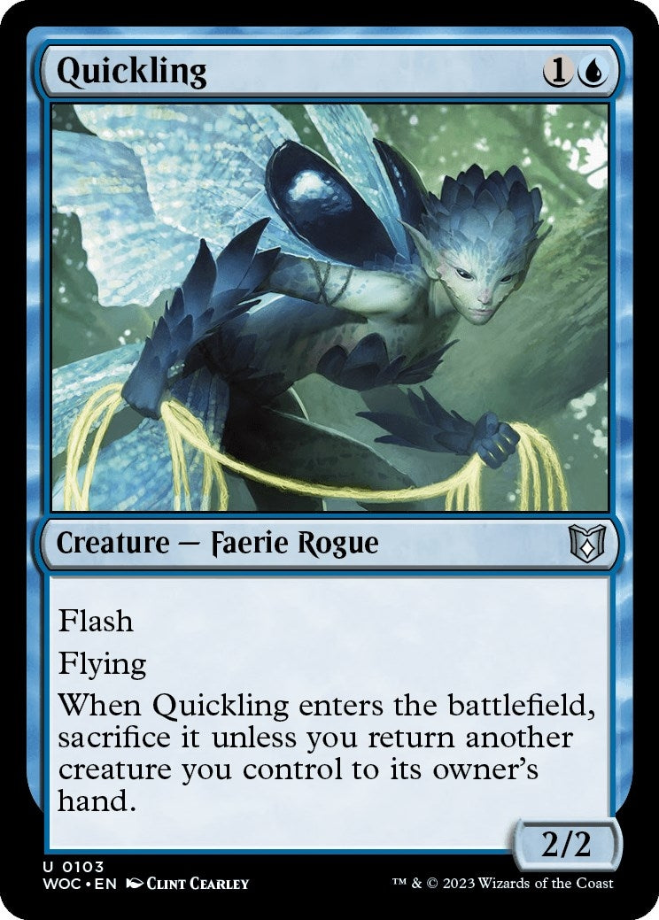 Image for Quickling (103) [Wilds of Eldraine] - Magic: The Gathering