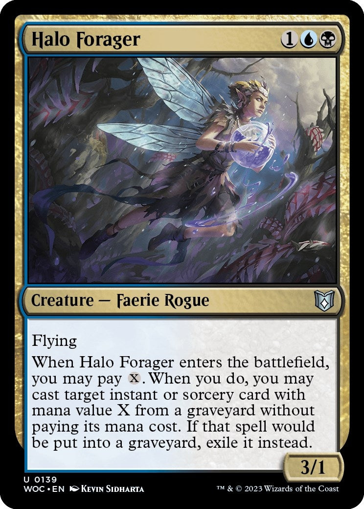 Image for Halo Forager (139) [Wilds of Eldraine] - Magic: The Gathering