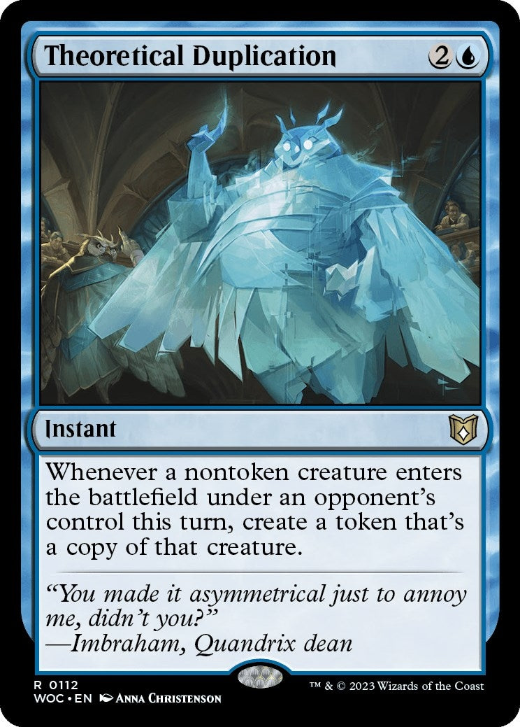 Image for Theoretical Duplication (112) [Wilds of Eldraine] - Magic: The Gathering