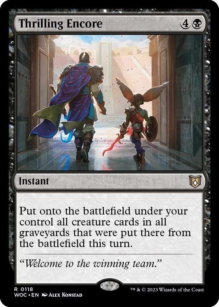 Image for Thrilling Encore (118) [Wilds of Eldraine] - Magic: The Gathering