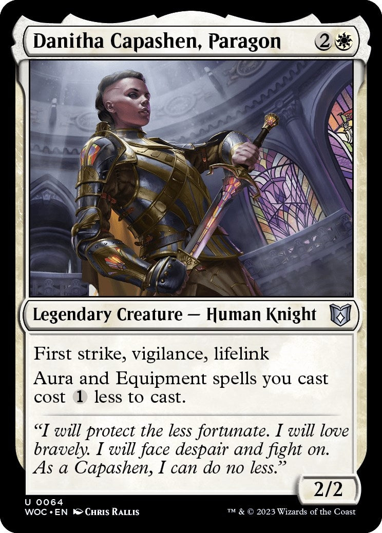 Image for Danitha Capashen, Paragon (64) [Wilds of Eldraine] - Magic: The Gathering