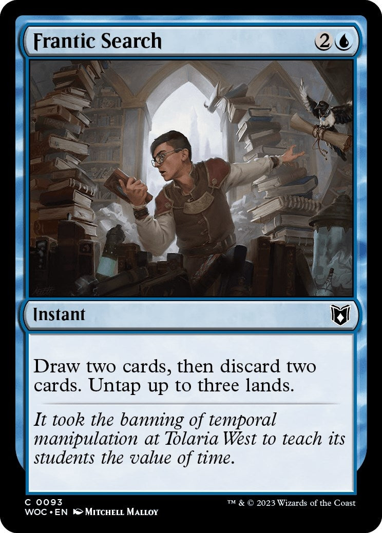 Image for Frantic Search (93) [Wilds of Eldraine] - Magic: The Gathering