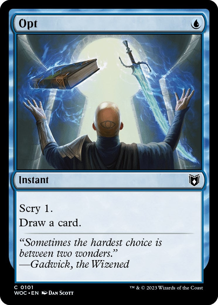 Image for Opt (101) [Wilds of Eldraine] - Magic: The Gathering