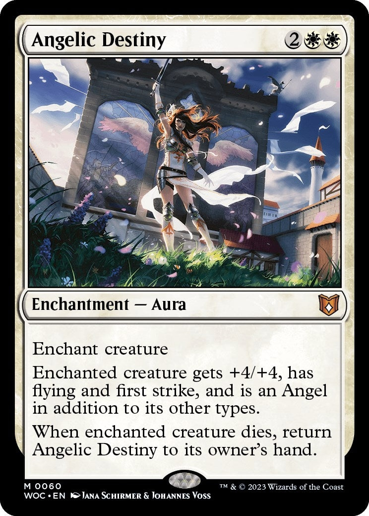 Image for Angelic Destiny (60) [Wilds of Eldraine] - Magic: The Gathering