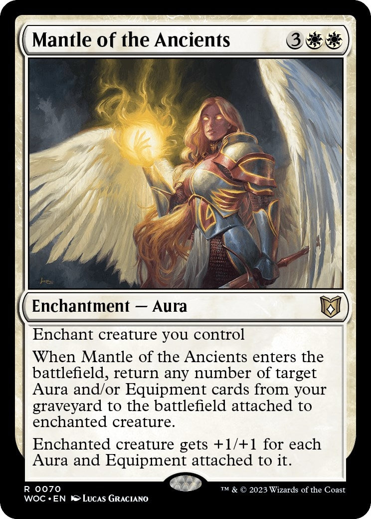 Image for Mantle of the Ancients (70) [Wilds of Eldraine] - Magic: The Gathering