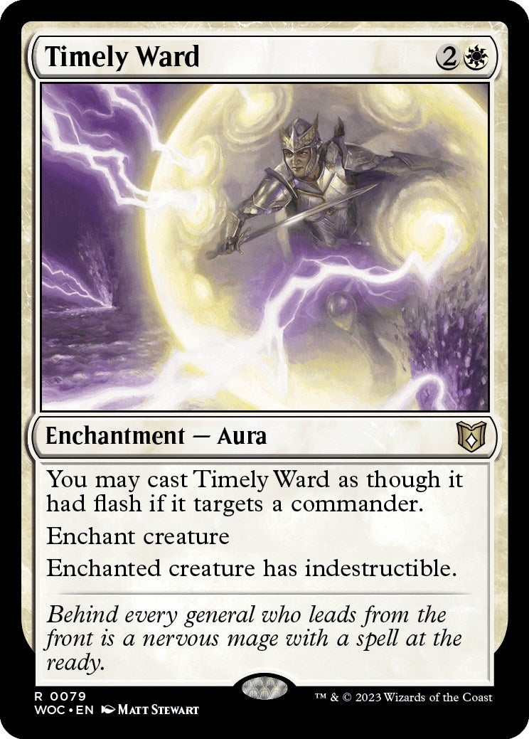 Image for Timely Ward (79) [Wilds of Eldraine] - Magic: The Gathering