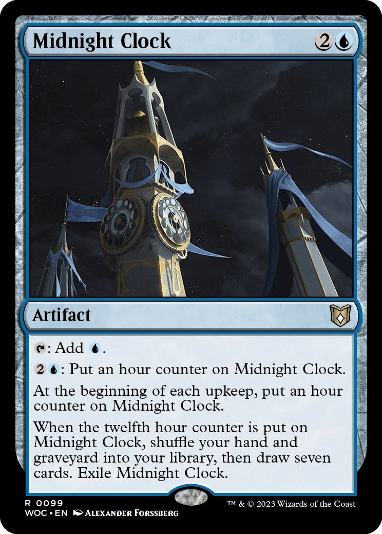 Image for Midnight Clock (99) [Wilds of Eldraine] - Magic: The Gathering