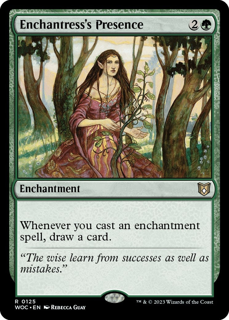 Image for Enchantress's Presence (125) [Wilds of Eldraine] - Magic: The Gathering