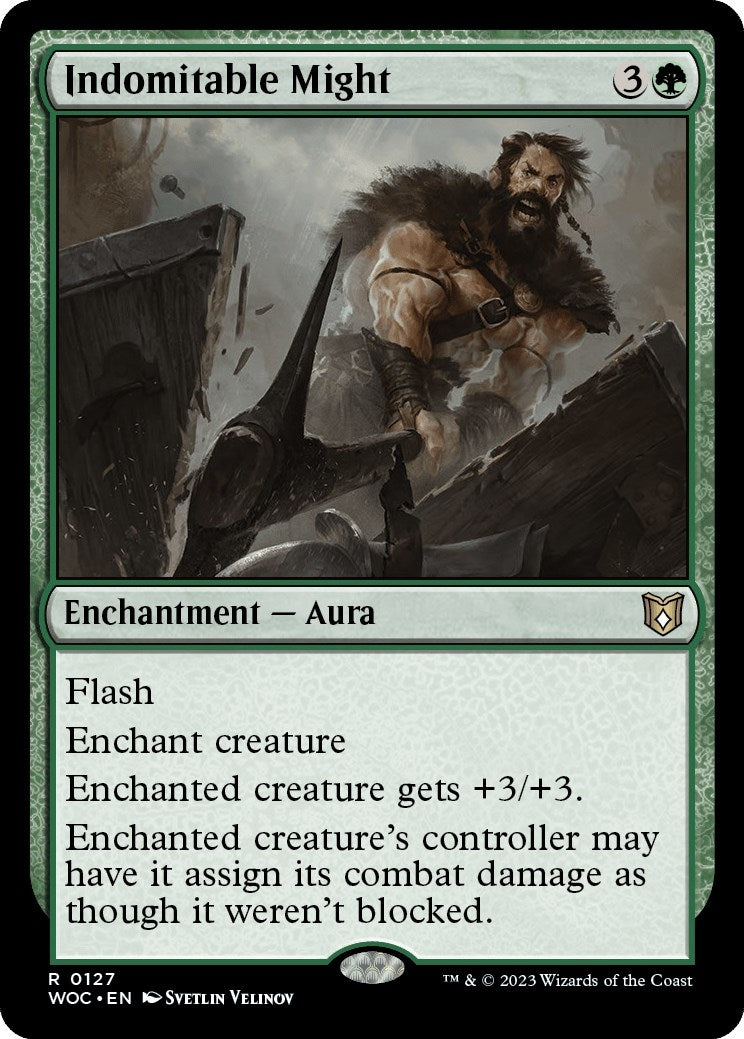 Image for Indomitable Might (127) [Wilds of Eldraine] - Magic: The Gathering