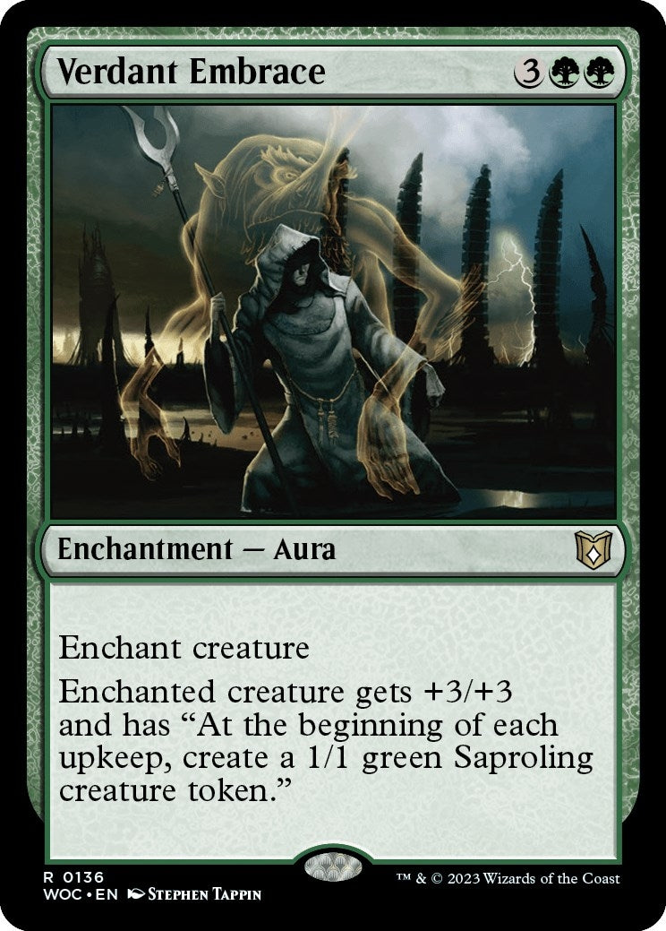 Image for Verdant Embrace (136) [Wilds of Eldraine] - Magic: The Gathering