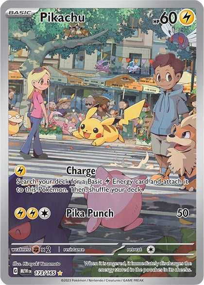Image for Pikachu (173/165) [SV: Scarlet & Violet 151] - Pokemon