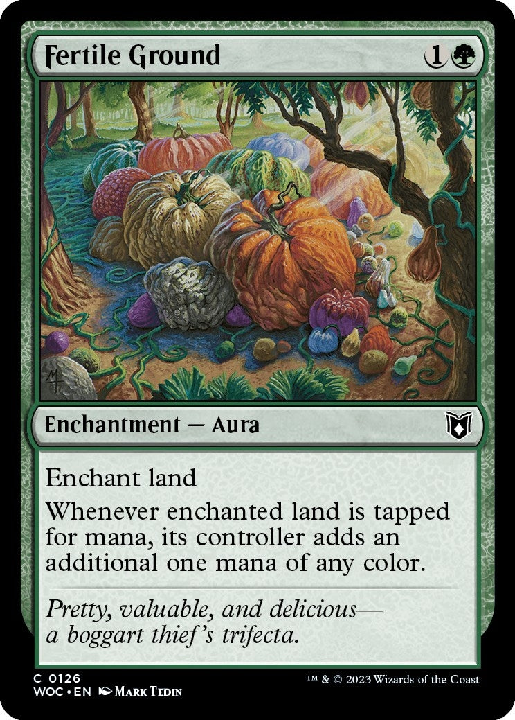 Image for Fertile Ground (126) [Wilds of Eldraine] - Magic: The Gathering