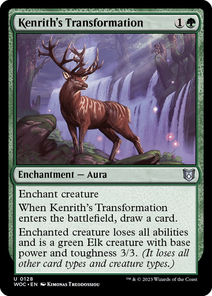 Image for Kenrith's Transformation (128) [Wilds of Eldraine] - Magic: The Gathering