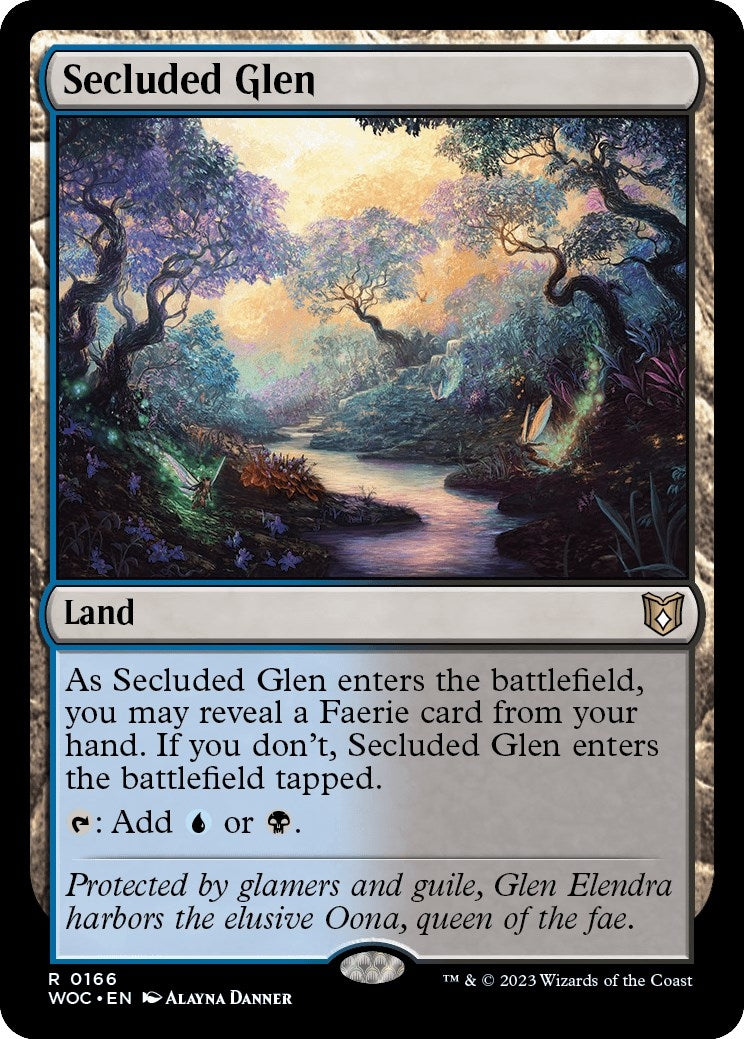 Image for Secluded Glen (166) [Wilds of Eldraine] - Magic: The Gathering