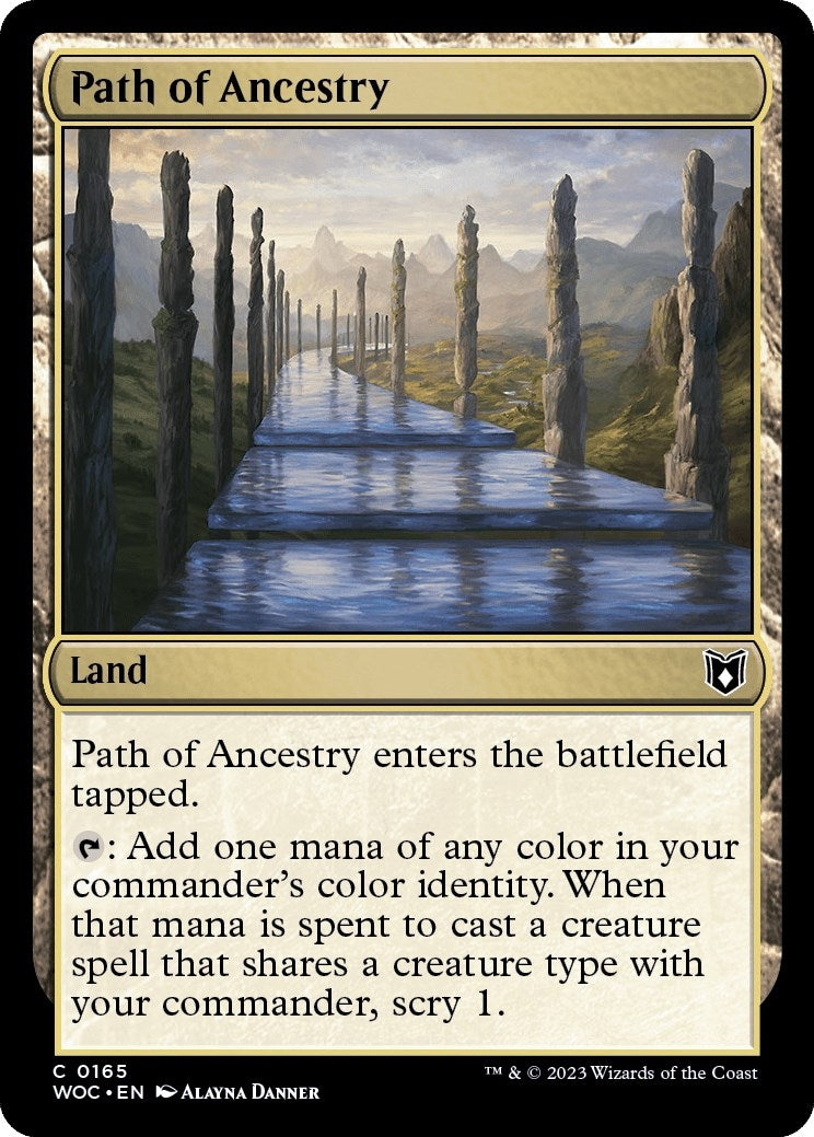 Image for Path of Ancestry (165) [Wilds of Eldraine] - Magic: The Gathering