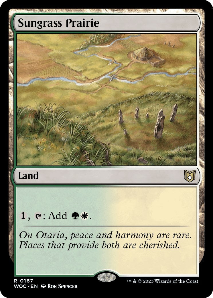 Image for Sungrass Prairie (167) [Wilds of Eldraine] - Magic: The Gathering