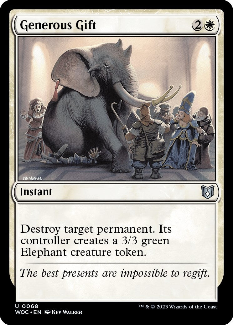 Image for Generous Gift (68) [Wilds of Eldraine] - Magic: The Gathering