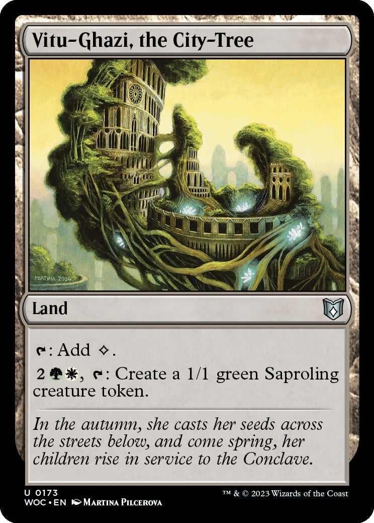 Image for Vitu-Ghazi, the City-Tree (173) [Wilds of Eldraine] - Magic: The Gathering