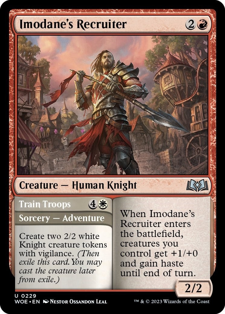 Image for Imodane's Recruiter (229) [Wilds of Eldraine] - Magic: The Gathering