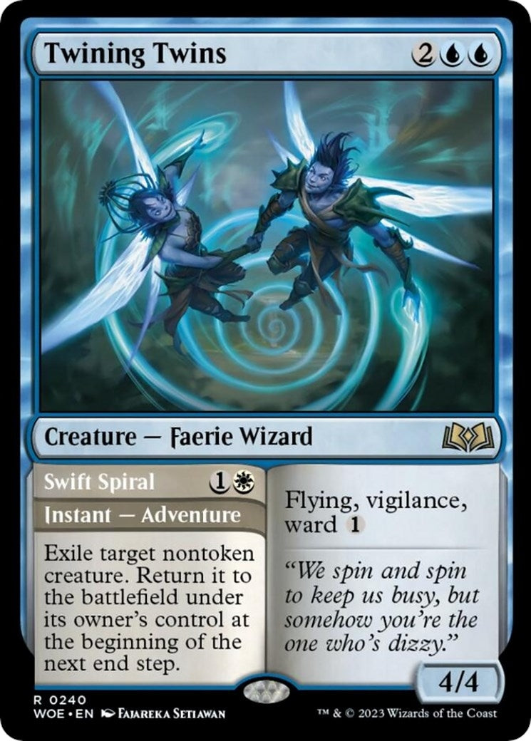 Image for Twining Twins (240) [Wilds of Eldraine] - Magic: The Gathering