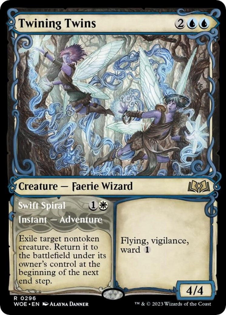 Image for Twining Twins (Showcase) (296) [Wilds of Eldraine] - Magic: The Gathering