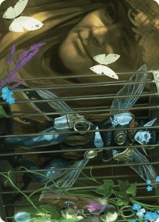Image for Cooped Up Art Card (1) [Wilds of Eldraine] - Magic: The Gathering