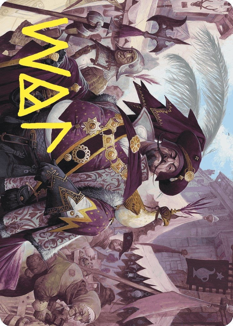 Image for Discerning Financier Art Card (Gold-Stamped Signature) (2) [Wilds of Eldraine] - Magic: The Gathering