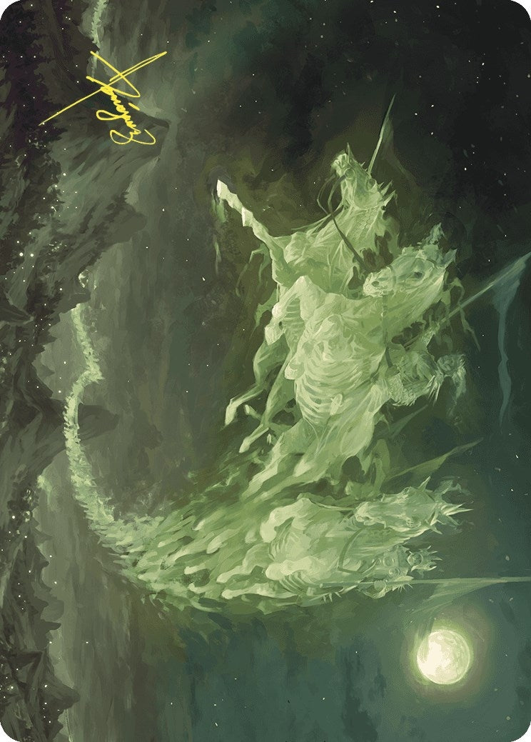 Image for Moonshaker Cavalry Art Card (Gold-Stamped Signature) (5) [Wilds of Eldraine] - Magic: The Gathering