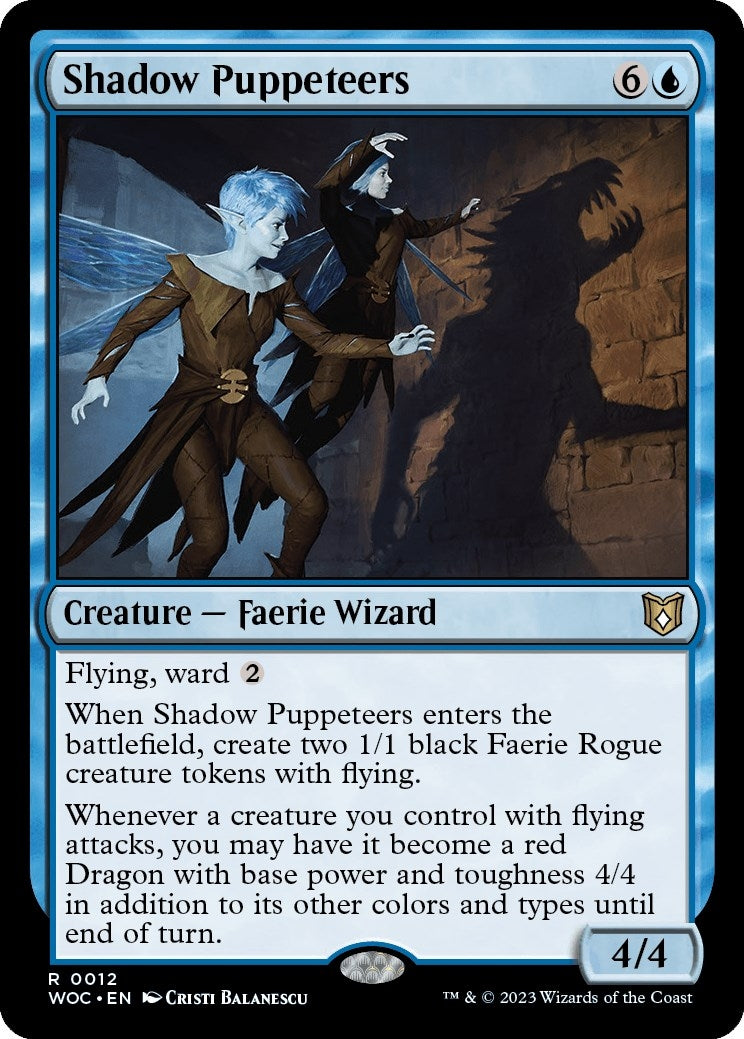 Image for Shadow Puppeteers (12) [Wilds of Eldraine] - Magic: The Gathering