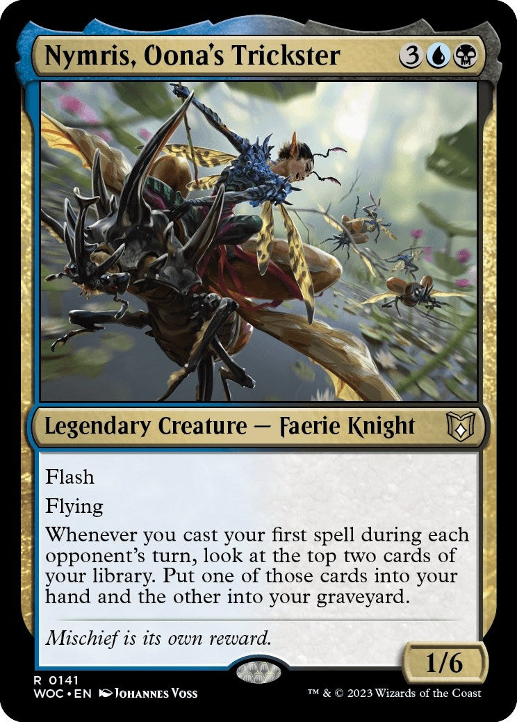Image for Nymris, Oona's Trickster (141) [Wilds of Eldraine] - Magic: The Gathering