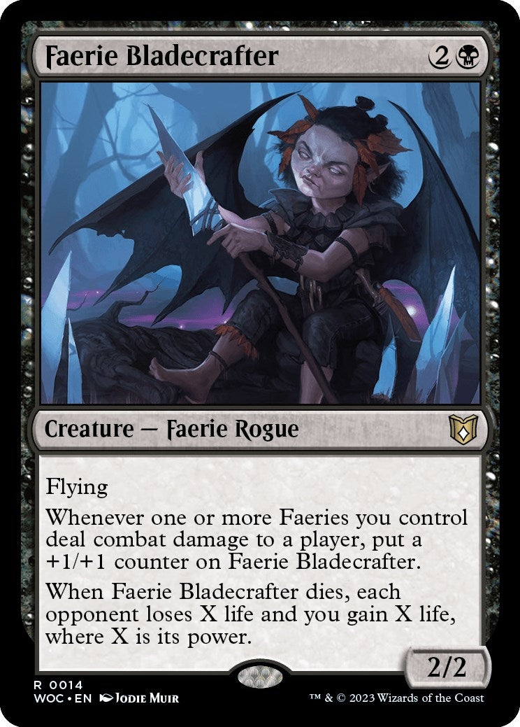 Image for Faerie Bladecrafter (14) [Wilds of Eldraine] - Magic: The Gathering