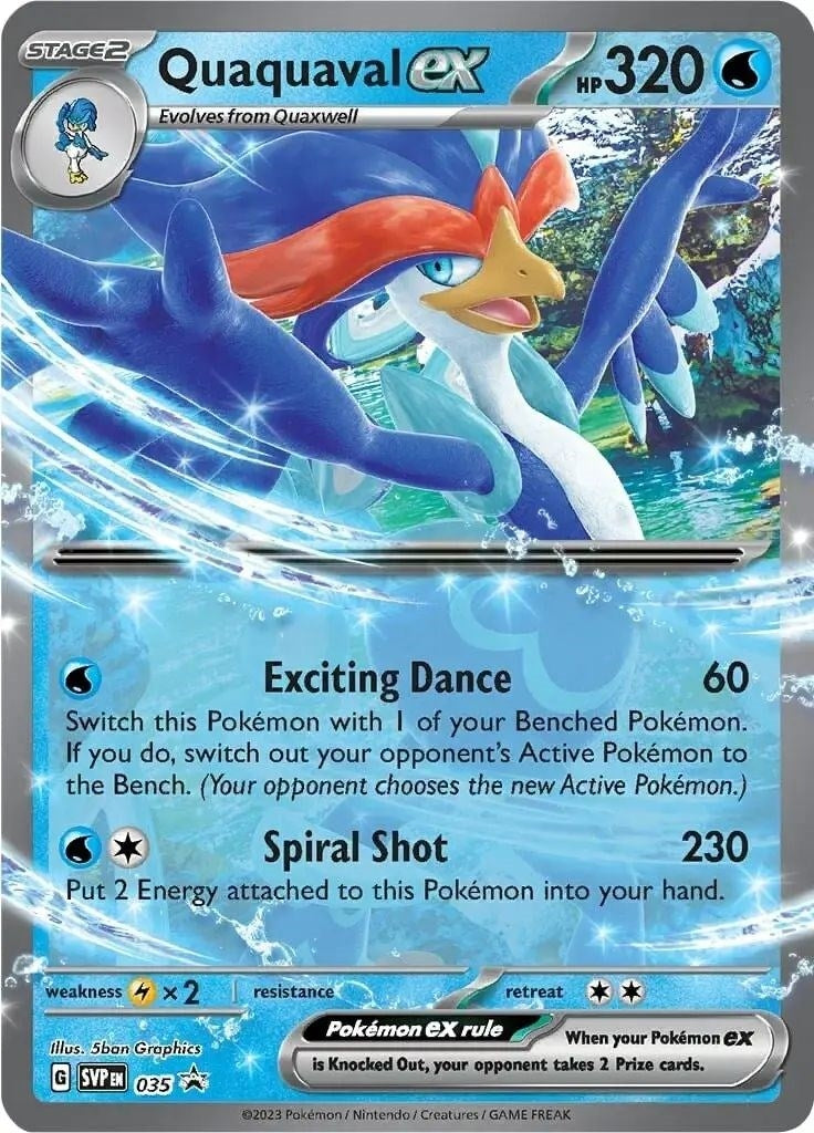 Image for Quaquaval ex - 035 (035) [SV: Scarlet & Violet Promo Cards] - Pokemon
