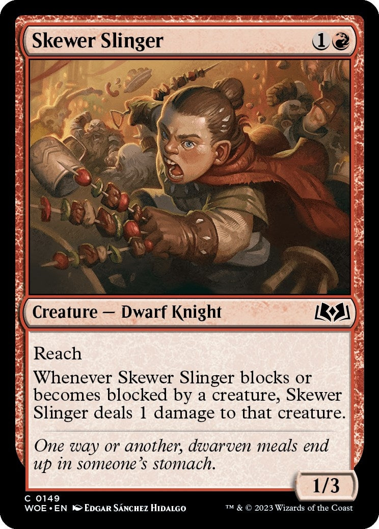 Image for Skewer Slinger (149) [Wilds of Eldraine] - Magic: The Gathering