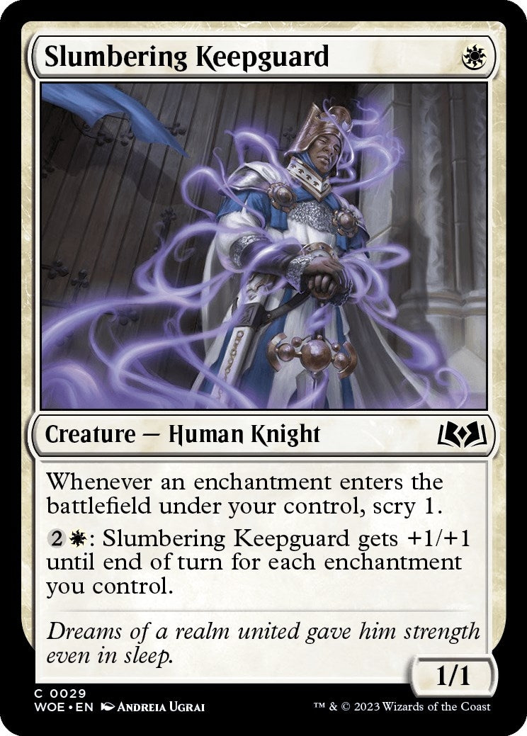Image for Slumbering Keepguard (29) [Wilds of Eldraine] - Magic: The Gathering