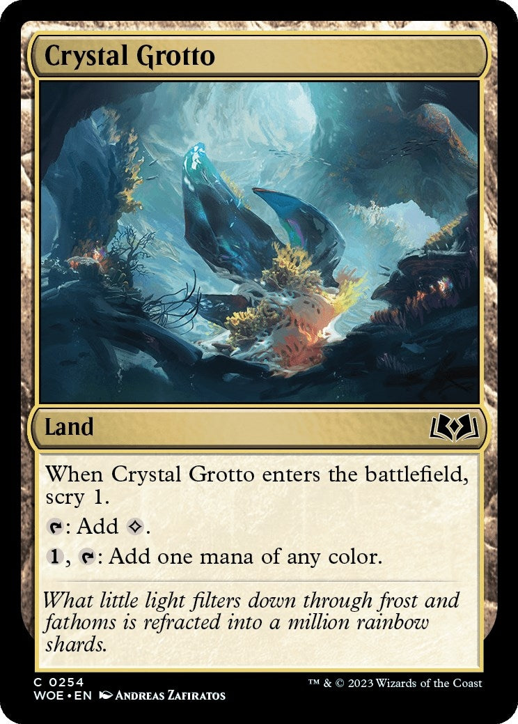 Image for Crystal Grotto (254) [Wilds of Eldraine] - Magic: The Gathering
