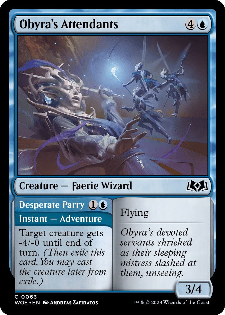 Image for Obyra's Attendants (63) [Wilds of Eldraine] - Magic: The Gathering