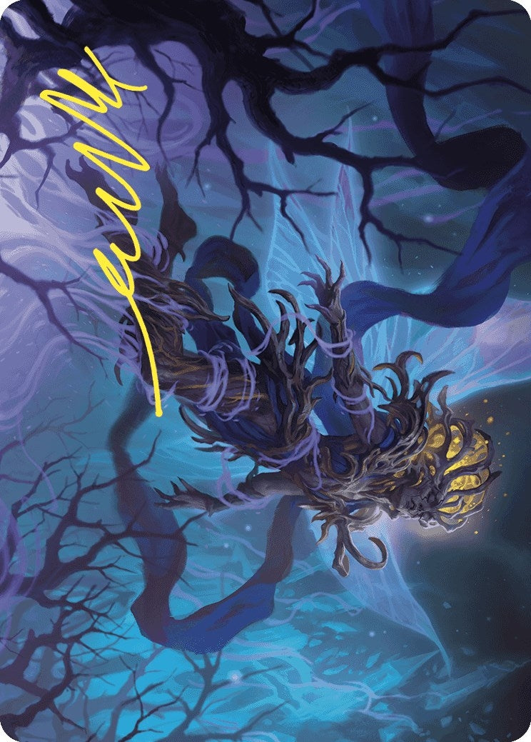 Image for Sleep-Cursed Faerie Art Card (Gold-Stamped Signature) (8) [Wilds of Eldraine] - Magic: The Gathering