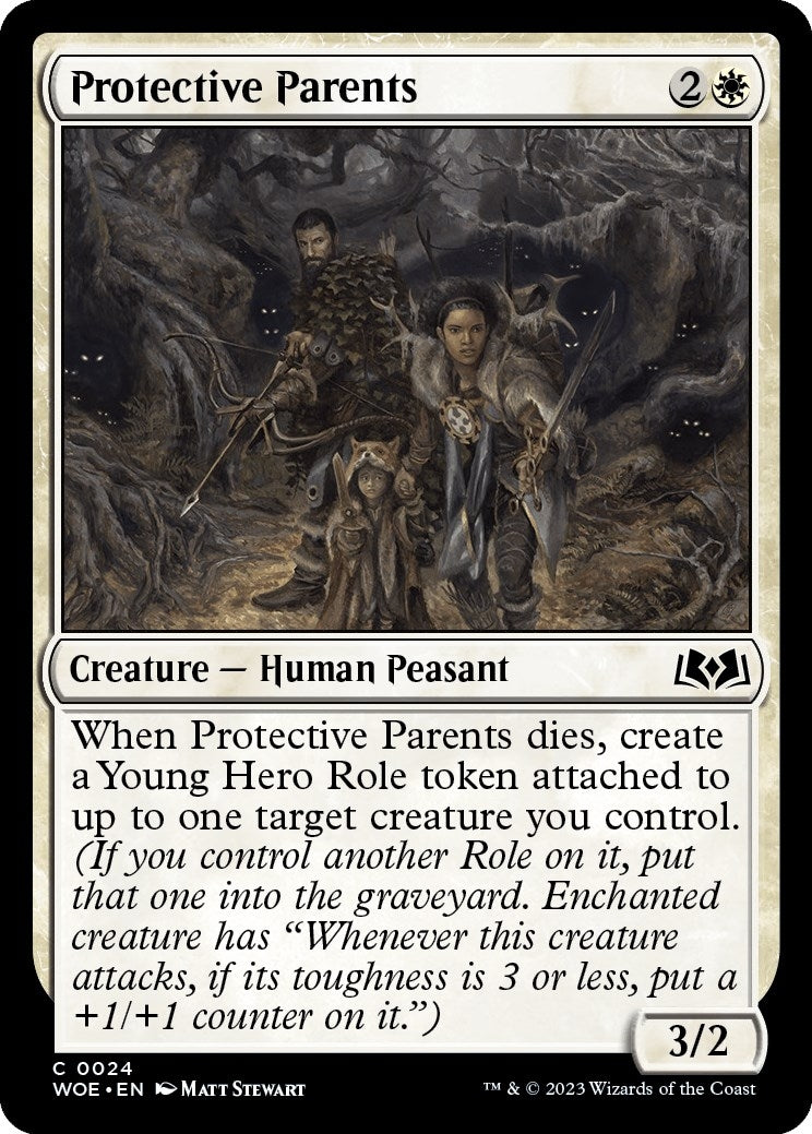 Image for Protective Parents (24) [Wilds of Eldraine] - Magic: The Gathering