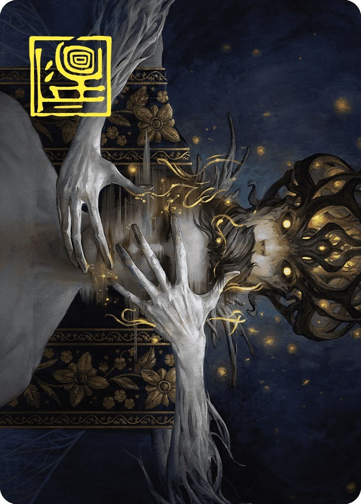 Image for Ego Drain Art Card (Gold-Stamped Signature) (12) [Wilds of Eldraine] - Magic: The Gathering