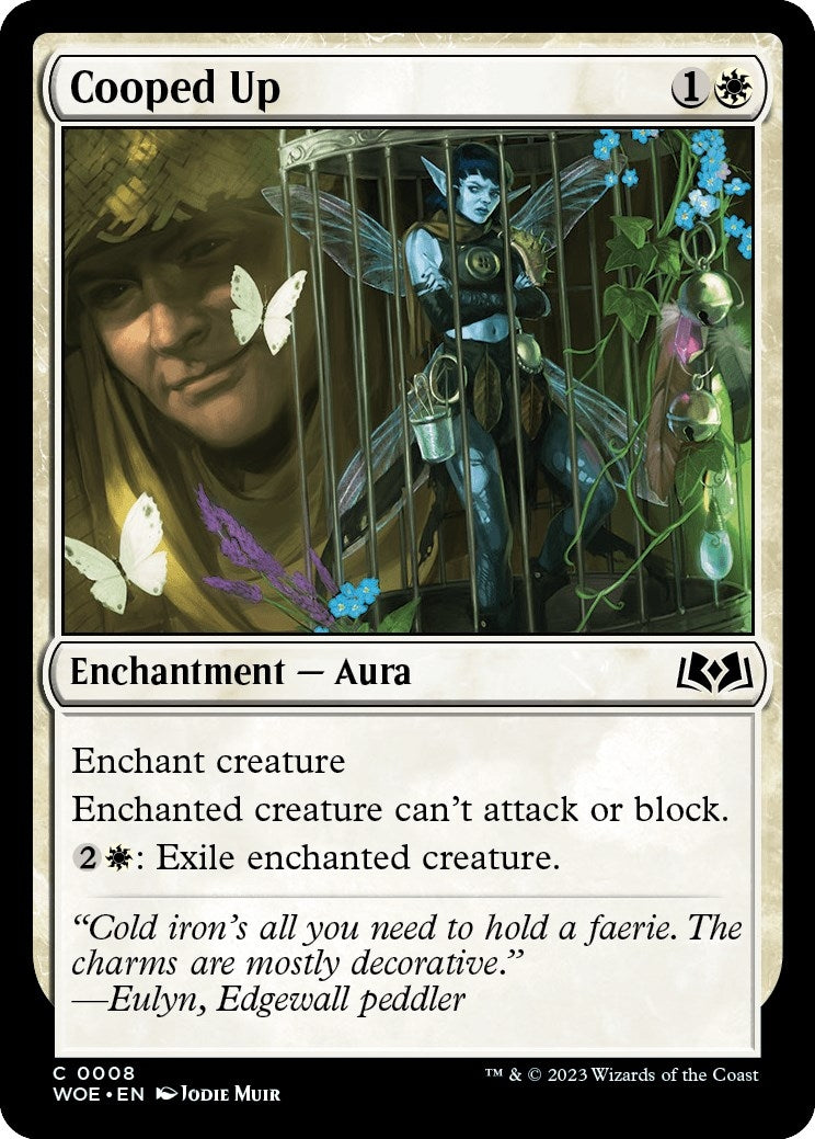 Image for Cooped Up (8) [Wilds of Eldraine] - Magic: The Gathering
