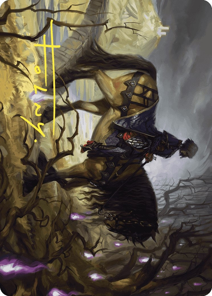 Image for Rowan's Grim Search Art Card (Gold-Stamped Signature) (13) [Wilds of Eldraine] - Magic: The Gathering
