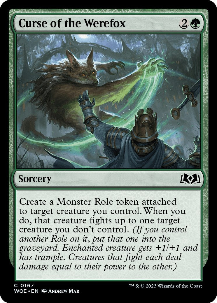 Image for Curse of the Werefox (167) [Wilds of Eldraine] - Magic: The Gathering