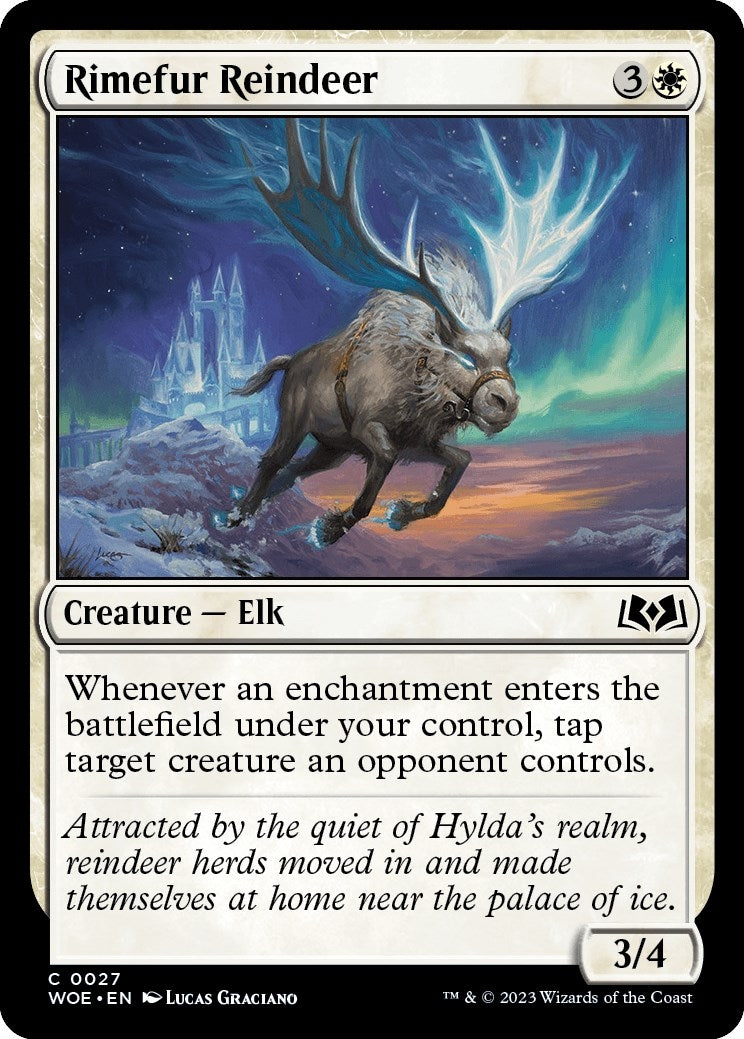 Image for Rimefur Reindeer (27) [Wilds of Eldraine] - Magic: The Gathering
