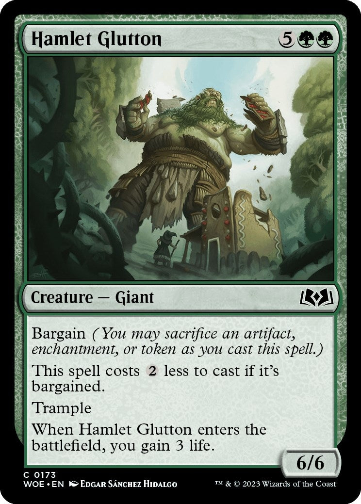 Image for Hamlet Glutton (173) [Wilds of Eldraine] - Magic: The Gathering