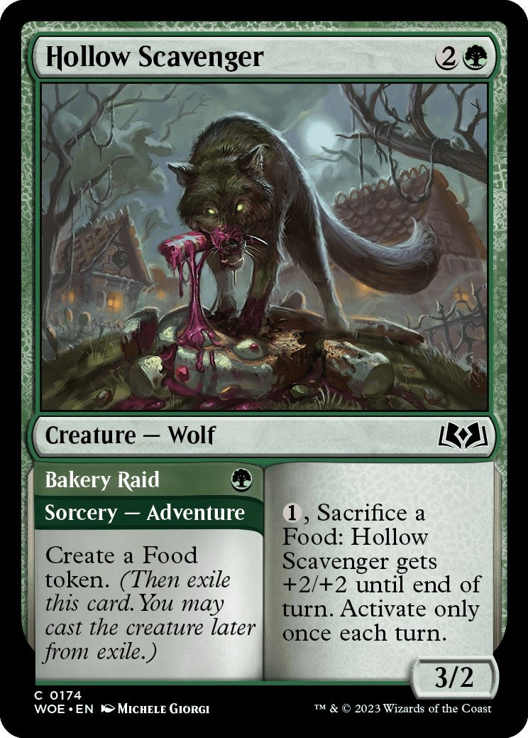 Hollow Scavenger (174) [Wilds of Eldraine]
