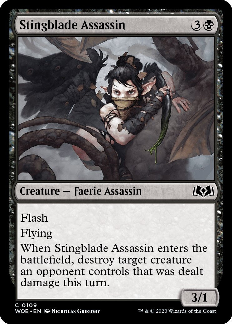 Image for Stingblade Assassin (109) [Wilds of Eldraine] - Magic: The Gathering