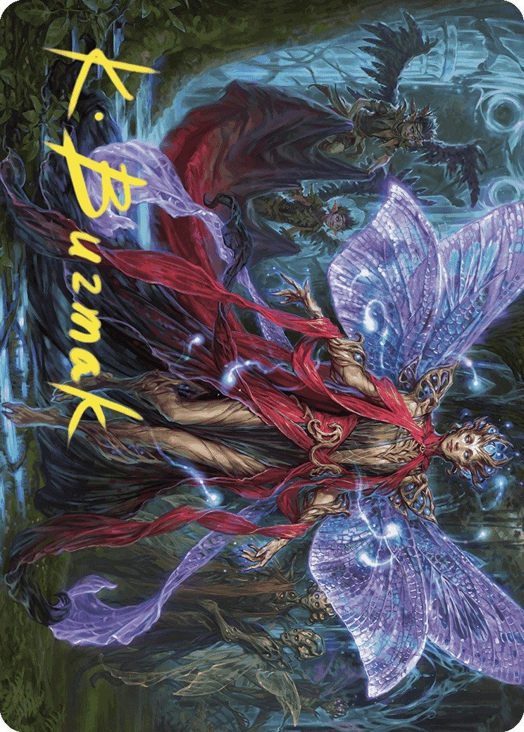 Tegwyll, Duke of Splendor Art Card (Gold-Stamped Signature) (48) [Art Series: Wilds of Eldraine]