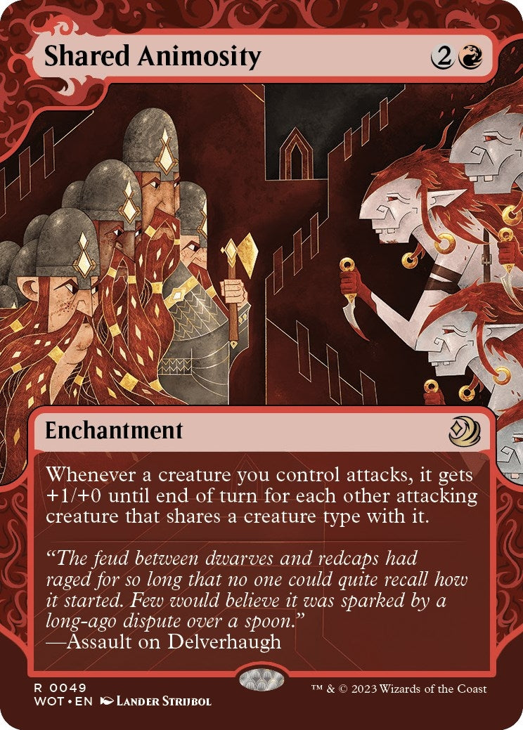 Image for Shared Animosity (49) [Wilds of Eldraine: Enchanting Tales] - Magic: The Gathering